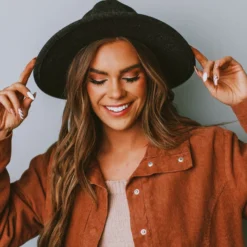 Vendor-unknown Accessories Malorie Hat Charcoal