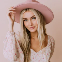 Vendor-unknown Accessories Malorie Hat Mauve