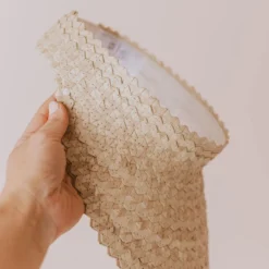 Poppy + Sage Straw Visor Natural Accessories