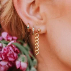 Minerva Chain Earrings