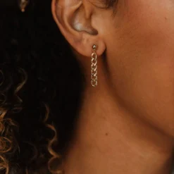 Minerva Chain Earrings
