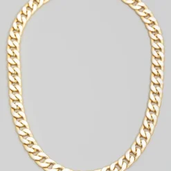 Fame Accessories Solstice Chain Necklace Gold