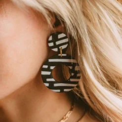 Accessories Record Deal Clay Earrings