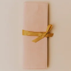 Vendor-unknown Velvet Jewelry Holder Peach