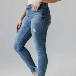 Bottoms Cyndi Distressed Jeans