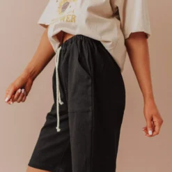 Dean French Terry Drawstring Shorts Bottoms