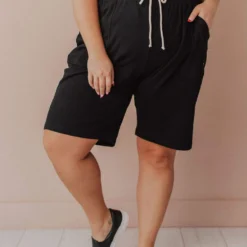 Dean French Terry Drawstring Shorts PLUS