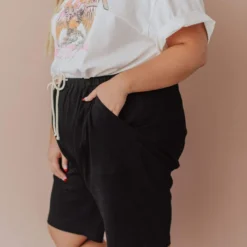 Dean French Terry Drawstring Shorts PLUS