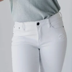 Ellison Distressed Jeans White