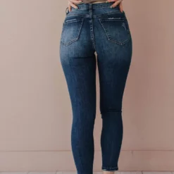 Jeans Bottoms Emmett Mid Rise Skinny Jean Medium Wash