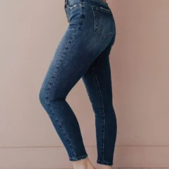 Jeans Bottoms Emmett Mid Rise Skinny Jean Medium Wash