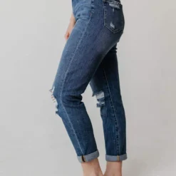 Bottoms Hayden High Rise Girlfriend Jeans