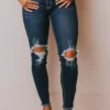 Vendor-unknown Bottoms Melody Mid Rise Jeans