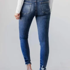 Jeans Jody Mid Rise Skinny Jean Medium Dark Bottoms