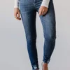 Jeans Jody Mid Rise Skinny Jean Medium Dark Bottoms