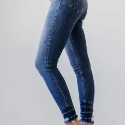 Jeans Jody Mid Rise Skinny Jean Medium Dark Bottoms