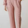 Vendor-unknown Bottoms Johnny Thermal Pants Dusty Pink