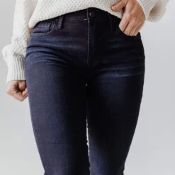 Jeans Loretta Mid Rise Skinny Jean Super Dark