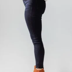 Jeans Loretta Mid Rise Skinny Jean Super Dark
