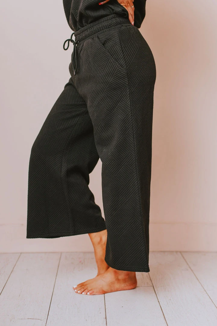 Sea And Be Seen Gatsby Lounge Set Bottoms Black 4 Sea And Be Seen Gatsby Lounge Set Bottoms Black