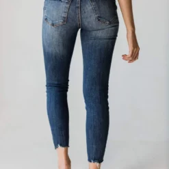 Vendor-unknown Bottoms Morgan Mid Rise Crop Skinny Jeans