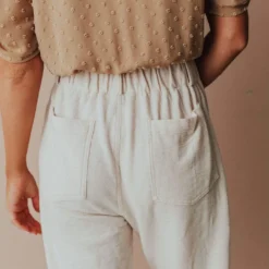 Vendor-unknown Perry Cropped Pants Natural