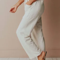 Vendor-unknown Perry Cropped Pants Natural