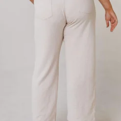 Vendor-unknown PLUS Perry Cropped Pants Natural Plus Size