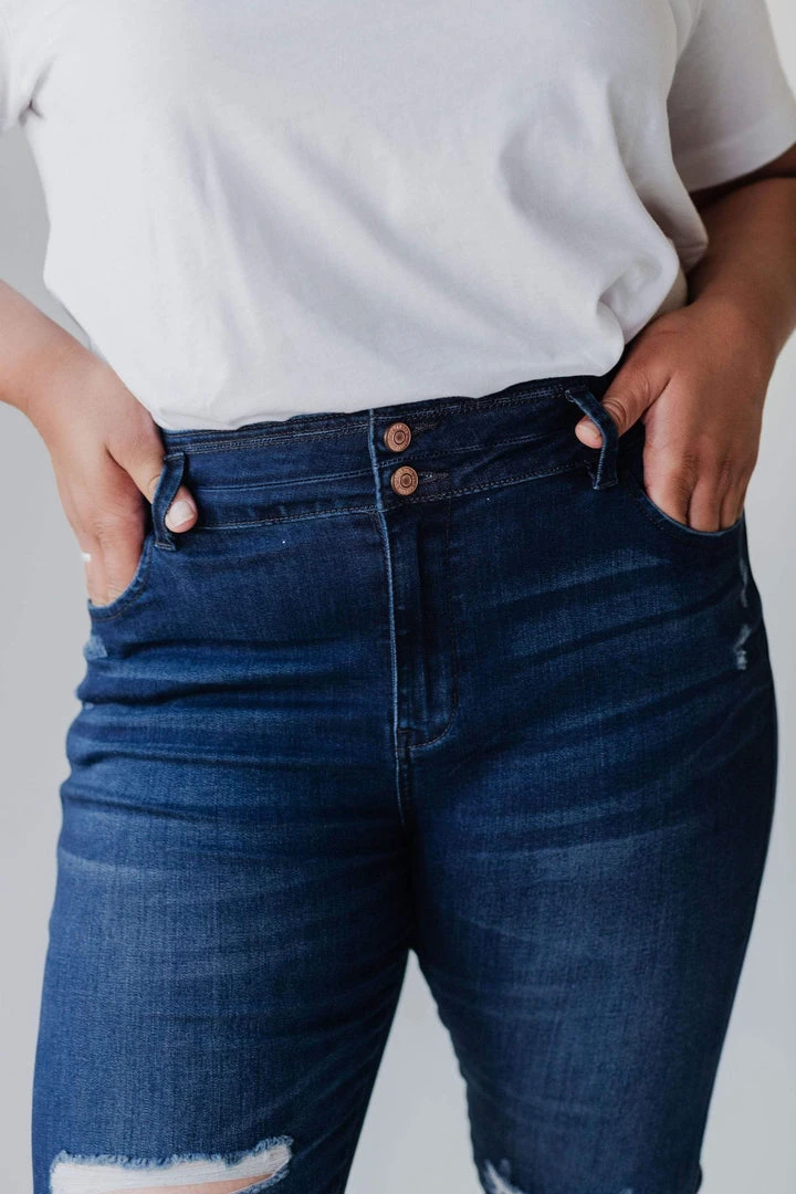 Vendor-unknown Plus Size PLUS Saylor Distressed Jeans 7 Vendor-unknown Plus Size PLUS Saylor Distressed Jeans