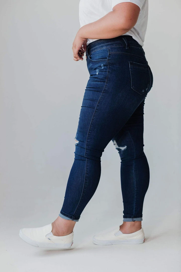 Vendor-unknown Plus Size PLUS Saylor Distressed Jeans 5 Vendor-unknown Plus Size PLUS Saylor Distressed Jeans