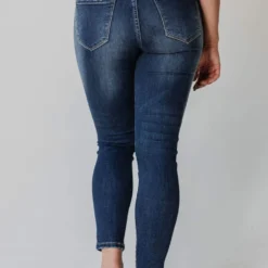 Vendor-unknown Bottoms Presley Mid Rise Crop Skinny Jean
