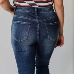 Vendor-unknown Bottoms Presley Mid Rise Crop Skinny Jean