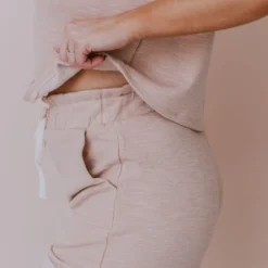 Hayden Los Angelos Suki Heathered Shorts Blush