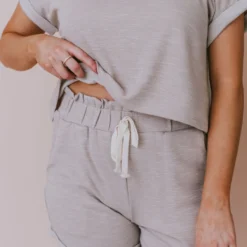 Hayden Los Angelos Suki Heathered Shorts Grey