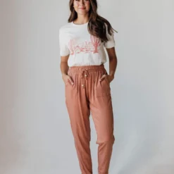 Tyler Joggers Rust Athleisure