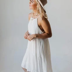 Dresses Calia Tiered Tank Dress Ivory