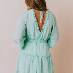 Vendor-unknown Dresses Cordelia Floral Dress Mint