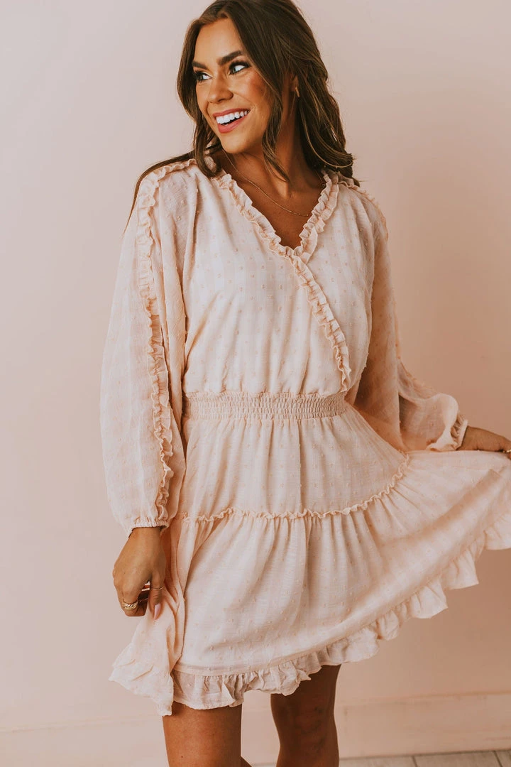 Vendor-unknown Cordelia Floral Dress Peach Dresses 3 Vendor-unknown Cordelia Floral Dress Peach Dresses