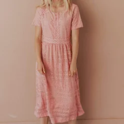 Vendor-unknown Karalyn Lace Midi Dress Dresses