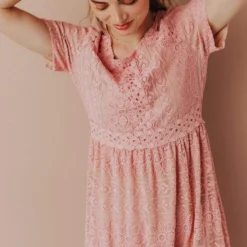 Vendor-unknown Karalyn Lace Midi Dress Dresses