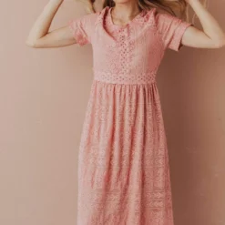 Vendor-unknown Karalyn Lace Midi Dress Dresses