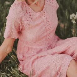 Vendor-unknown Karalyn Lace Midi Dress Dresses