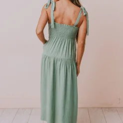 Vendor-unknown Magnolia Midi Dress Sage