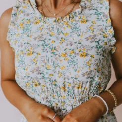 Hayden Los Angelos Margot Floral Midi Dress Plus Size