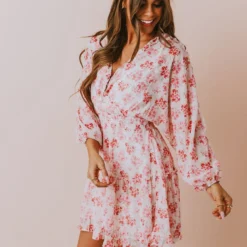 Vendor-unknown Matilda Floral Dress Pink Dresses