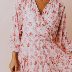 Vendor-unknown Matilda Floral Dress Pink Dresses