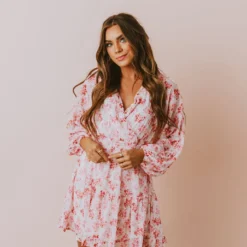 Vendor-unknown Matilda Floral Dress Pink Dresses