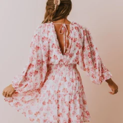 Vendor-unknown Matilda Floral Dress Pink Dresses