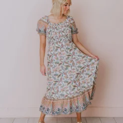 Hayden Los Angelos Dresses Murphy Paisley Print Dress