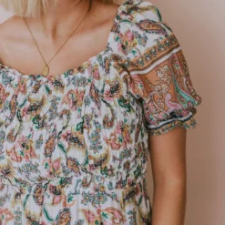 Hayden Los Angelos Dresses Murphy Paisley Print Dress